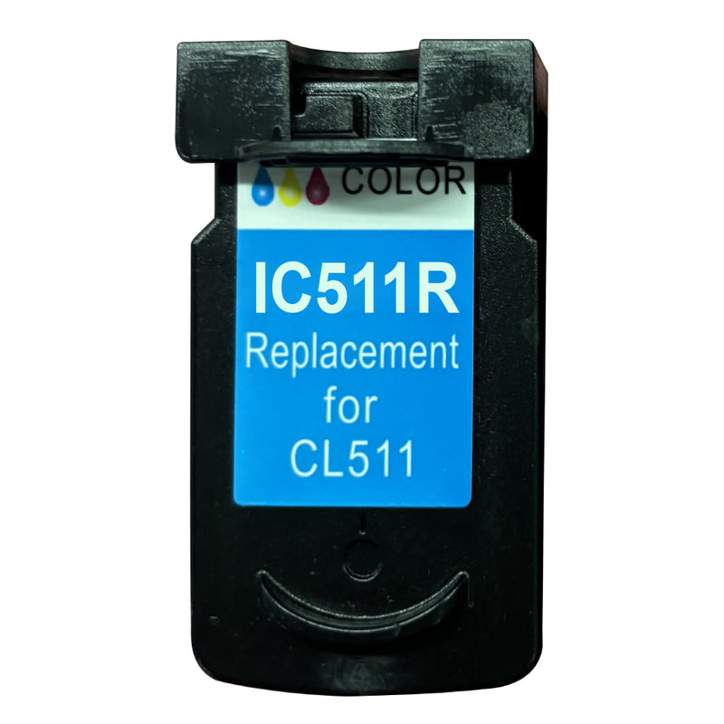 Tintenpatrone CL511 für Canon Color C/M/Y Patrone CL 511 wie Original PIXMA iP2700/2702 MP230/235/240/250/252/260/270/272/280/282/330/480 MX360