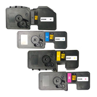 Toner Set TK-5230K / C / M / Y für Kyocera C/K/M/Y TK5230K C M Y wie Original für Kyocera ECOSYS M5521cdn, M5521cdw, P5021cdn, P5021cdw