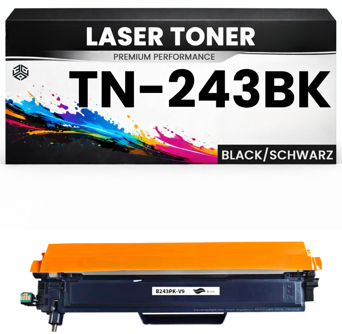 Toner TN-243BK hochwertige Brother alternative Schwarz TN243BK Premium Qualität für DCP-L3510CDW/3517CDW/3550CDW HL-L3210cw/3230CDW/3270cdw