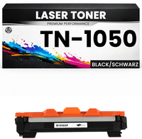 XXL Toner TN-1050 für Brother Schwarz TN1050 hochwertige Tonerkartusche Xerox DocuPrint M115FW/115W P115 DCP-1510/1512/1610W/1612W HL-1110