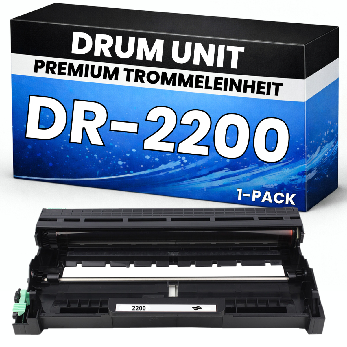 Trommel DR-2200 für Brother kompatibel Laser Drum DR2200 Premium Alternative HL-2135W/2220/2230/2240/2250DN/2250DNR/2270DW/2280DW MFC-7360 1590mf