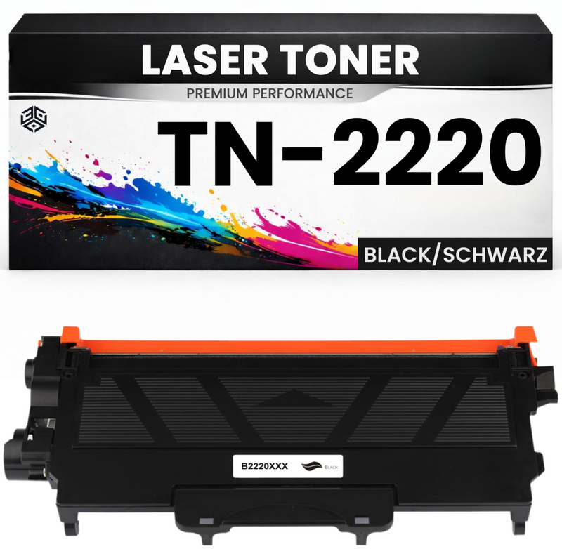 XXXL Toner TN-2220 hochwertige Brother alternative Schwarz TN2220 wie Original für Konica Minolta 1590mf DCP-7060/7065DN/7070DW/7065/7070
