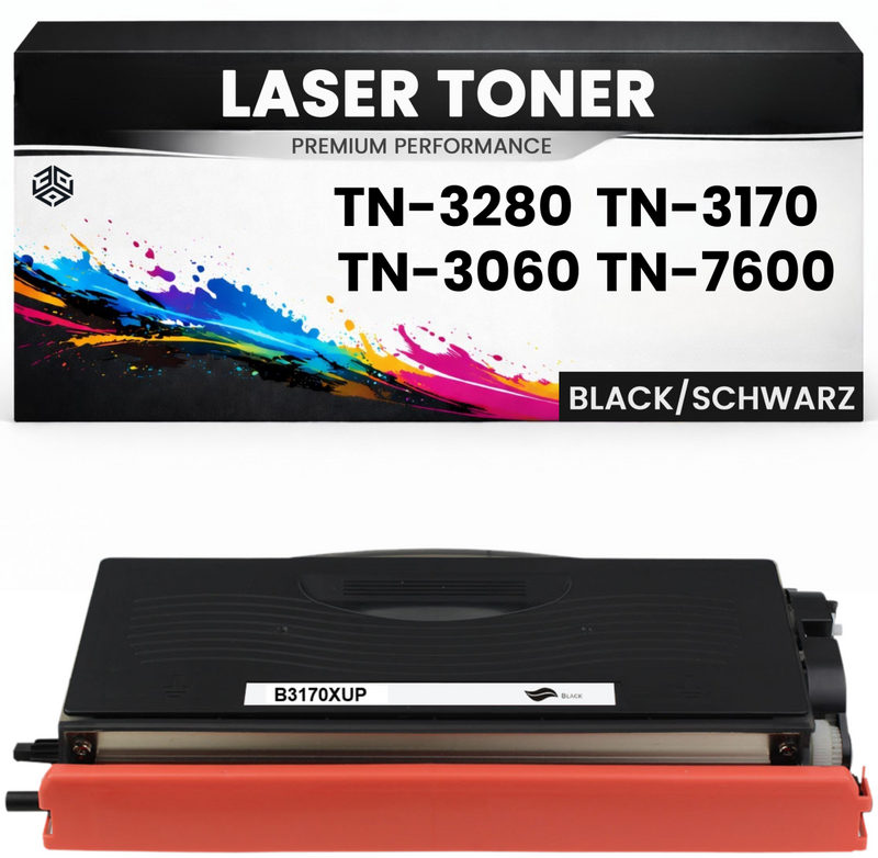 XXXL Toner TN-3280 TN-3170 TN-7600 TN-3060 für Brother kompatibel Schwarz 10000S DCP-8020/8025D/8040/8045D/8060/8065DN/8085DN/8080DN/8380DN/8480DN
